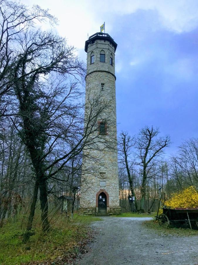 Ferienwohnung Auszeit Am Kurpark Bad Berka - Balkon - Ruhige Lage- Gratis Parkplatz & Wlan Exterior foto