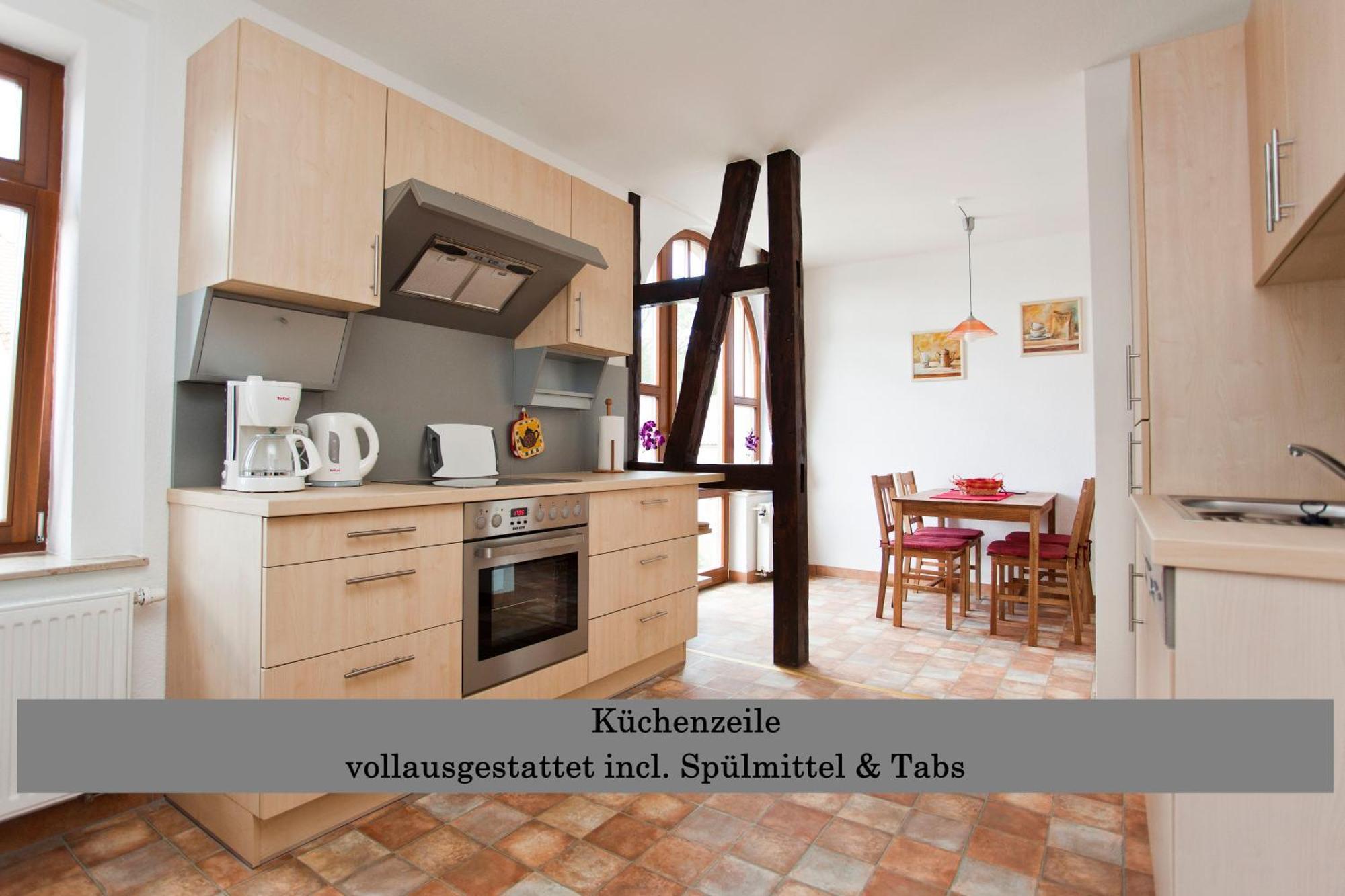Ferienwohnung Auszeit Am Kurpark Bad Berka - Balkon - Ruhige Lage- Gratis Parkplatz & Wlan Exterior foto